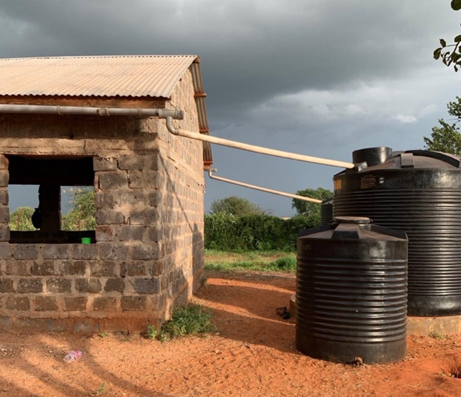 Rain catchment system